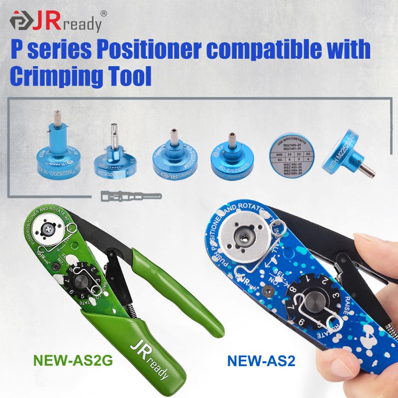JRready M22520 2 01 P series ST5119 positioner kit work with NEW-AS2 NEW-AS2G YJQ-W1A crimping tool for Aviation terminal solid contacts harness connector - Image 5